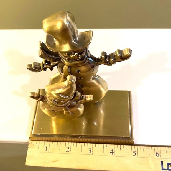 Snowman Stocking holder Christmas holiday snowman stocking hanger decoration - Picture 3 of 11